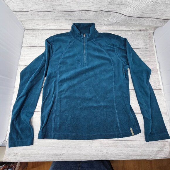 Columbia‎ Women's Long Sleeve Quarter Zip Up Outdoor Mock Neck Jacket Size Med - Picture 2 of 4
